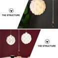 thumbnail image 3 of FRCOLOR Fan Pull Chain 2Pcs Home Ceiling light Pull Chains Beads Fan Switch Extensions (Assorted Color),12.01"X0.79"X0.79", 3 of 4