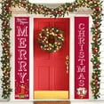 thumbnail image 4 of NWOKYZGH Merry Christmas Banners with String Lights, Christmas Decoration Banners for Outside, Timed Christmas Door Banners, Christmas Decorations for Porch Sign, Indoor, Yard, 4 of 6