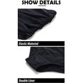thumbnail image 3 of FFIY Womens High Waisted Bikini Bottom Shorts Ruched Tankini Shirred Swim Brief Tummy Control, 3 of 5