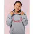 thumbnail image 2 of Angel In Red Hoodie Women -Image by Shutterstock, Female Medium, 2 of 4