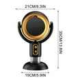 thumbnail image 1 of Portable Fan Rechargeable, USB Tabletop Range Hood Mini Fan Portable with 2 Speeds and Removable Cup for BBQ Hot Pot RV Kitchen, 1 of 9