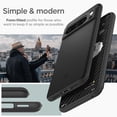 thumbnail image 3 of Funda Spigen Thin Fit para Pixel 8 Pro con Protección Militar Negra, 3 of 7