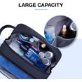 thumbnail image 4 of Travel Toiletry Bag for Men, Dopp Kit Water Resistant Shaving Bag for Toiletries Accessories, Black-Medium, 4 of 6