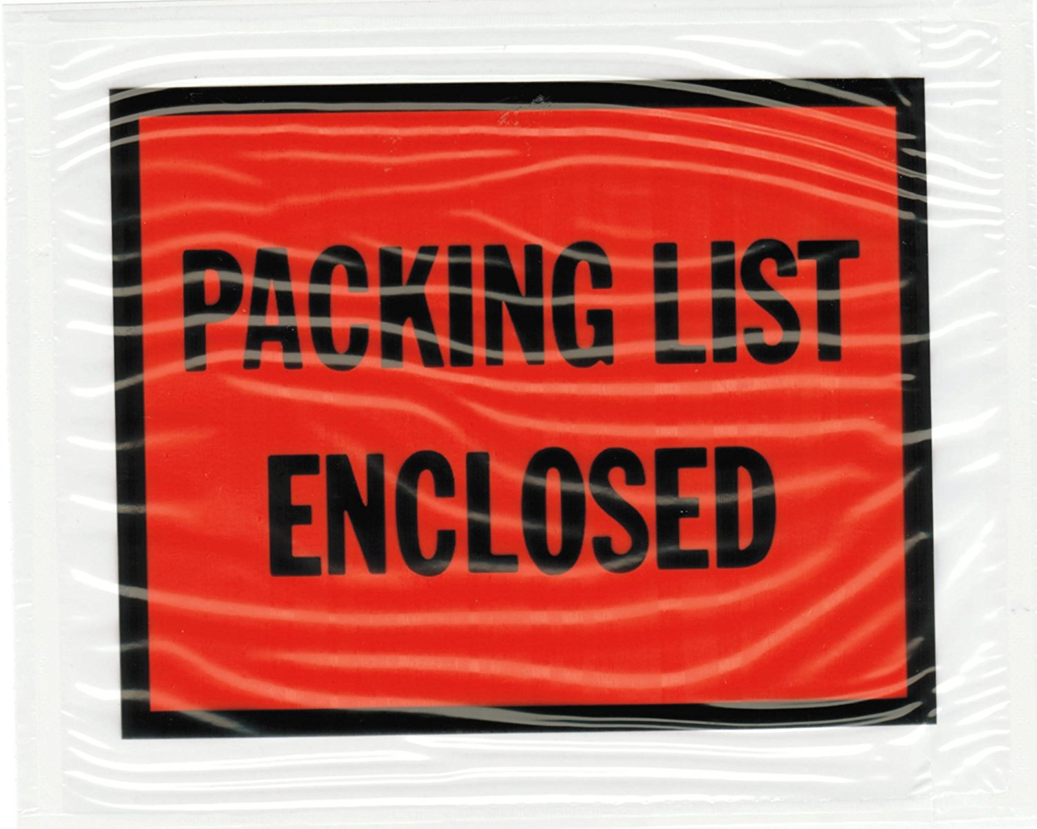 100 Full Face Packing List Enclosed Envelopes 4.5 x 5.5 Inch Packing