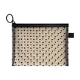 thumbnail image 2 of HCBY Heart Mesh Zipper Pouch, Semi-transparent See-through, Heart Pattern Print, Smooth Zipper for Student Stationery, 2 of 7