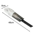 thumbnail image 3 of 2in1 Portable Handheld Vacuum Cleaner for Floors, Carpets, Pet Hair USB Charger, 3 of 7