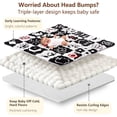 thumbnail image 3 of Beavtaens Baby Play Mat for Floor, Fits 50x50 Playpen, Non-Slip, Soft for Infants, 0-4 Years, Contrast, 3 of 10