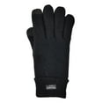 thumbnail image 3 of Bruceriver Men's Touchscreen Wool Gloves, Fleece Lined, Black, S/M, 3 of 6