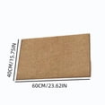 thumbnail image 4 of AuroraX Bathroom Rug Non Slip Backing Quick Dry Absorbent Washable Yellow Large Bath Rugs for Bathroom Floor Ideal for Bathroom,Kitchen and Entryway, 4 of 7