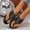 Black, variant on Eltusu Women Flip Flops Sandals, Open Toe Non-Slip Comfort Comfort Summer Beach Shoes Black Size 7