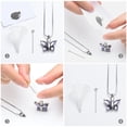 thumbnail image 6 of Butterfly Cremation Necklace for Ashes Memorial Keepsake for Beloved's Ashes Cremation Jewelry for Ashes Urn Pendants for Human Ashes Adult, 6 of 7
