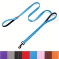 thumbnail image 1 of YOPTOP Dog Training Leash Long Sturdy Dog Leash With 2 Padded Handles Safety Walking Lead For Medium And Large Dogs,Blue,2.5*180CM, 1 of 7
