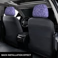 thumbnail image 5 of Headrest Covers for Cars Accessories Interior for Women Men 2Pcs - Purple Glitter Pattern Head Rest Cover for Car Decorations, Car Headrest Cover for Car Decor Interior, 5 of 8