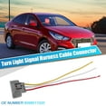 thumbnail image 2 of Unique Bargains 3-way 3 Pin Turn Light Signal Harness Cable Connector for Toyota for Scion for Lexus No.9098011020, 2 of 6