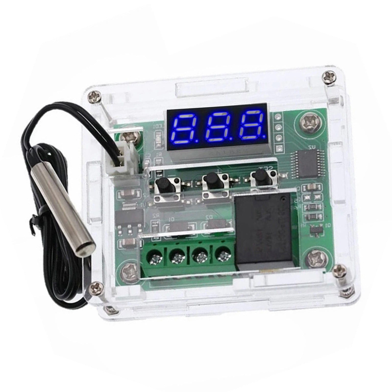 Highly Accurate 12V Digital Temperature Thermostat Controller with ...