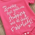 thumbnail image 5 of Fesfesfes Newborn Infant Onesie Baby Boys Girls Letter Print Short Sleeve Romper Clothes Bodysuit, 5 of 9