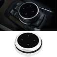 thumbnail image 5 of Embellecedor de cubierta decorativa para botones multimedia de coche para X1 X3 X5 X6 F30 E90 F10 F18 F25 E60 Style2, 5 of 5