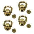 thumbnail image 2 of 4 piezas de anclajes laterales para bolsos, abrazaderas, ganchos, hebillas, cierres y conectores de enlace. 4xOro, 2 of 6