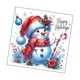 thumbnail image 5 of navideño para inodoro con forma de muñeco de nieve. Decoración creativa para baño y dormitorio. decorativo de PVC de 29,5 cm x 29,5, 5 of 7