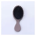 thumbnail image 1 of Set de peines para peinar el cabello con cepillo desenredante, cerdas antiestáticas, mango antideslizante, color morado., 1 of 5
