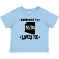 thumbnail image 3 of Inktastic Arizona Someone Loves Me Gift Boys or Girls Baby T-Shirt, 3 of 5