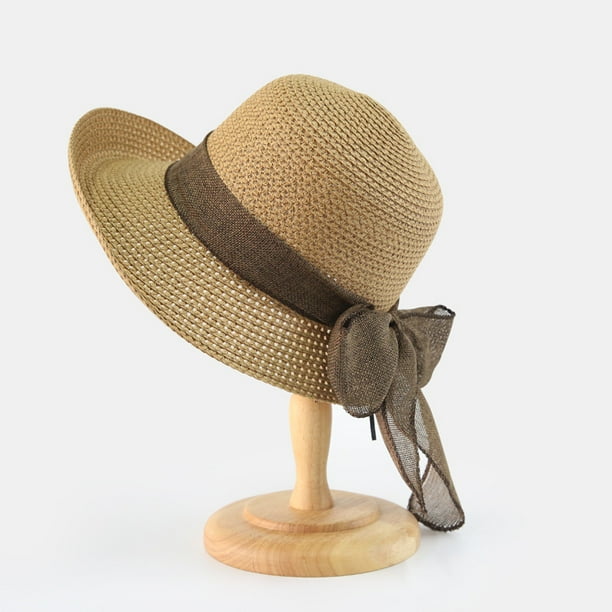 Nueva Plegable Para Mujeres Verano Playa Sombrero ... – Grandado