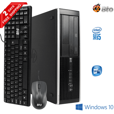 HP 6300 SFF Computer Core i5, 16GB Ram, 1TB HDD, 240GB SSD Keyboard and Mouse, Wi-Fi, Win10 Pro Desktop PC