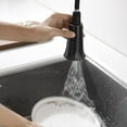 thumbnail image 4 of Brass Kitchen Faucet Black/Chrome/Nickel Pull Out Kitchen Sink Tap Hot and Cold Mixer Tap 360 Rotation Kitchen Faucet, 4 of 4