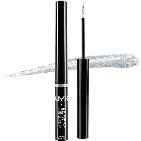 NYX Glam Liner Aqua Luxe Water Proof - Color : Glam Platinum - GLA 09