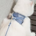 thumbnail image 2 of Cat Harness Leash  Puppy Breathable Reflective Small Pet Dog Sport Training Walking Safety Vest Chest Harnesses, 2 of 6