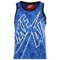 thumbnail image 2 of Nike Men's Long Pivot Basketball Tank Top-Light Photo Blue, 2 of 3