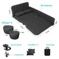 thumbnail image 2 of Colchón inflable para coche ISWEES, cama de coche, SUV, con bomba eléctrica, 2 of 9