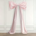 thumbnail image 4 of Extra Large Pink Satin Bows - 30Ã85 Inch Large Pink Bows for Decoration, Giant Pink bow Decoration for Home Wall Valentine's Spring Wedding  Shower Party Decor, 4 of 6