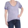 thumbnail image 3 of Free People T-Shirt Basique pour Femmes Saturday Lilas TP, 3 of 4