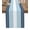 Haze blue light blue, variant on ERUNPONLY Navy Blue Green Stripe Table Runner - 72 Inch Long Modern Art Horizontal Striped Cotton and Linen Blended Dress Scarves Farmhouse Table Runner for Kitchen Dining, Coffee Table, 14" x 72"