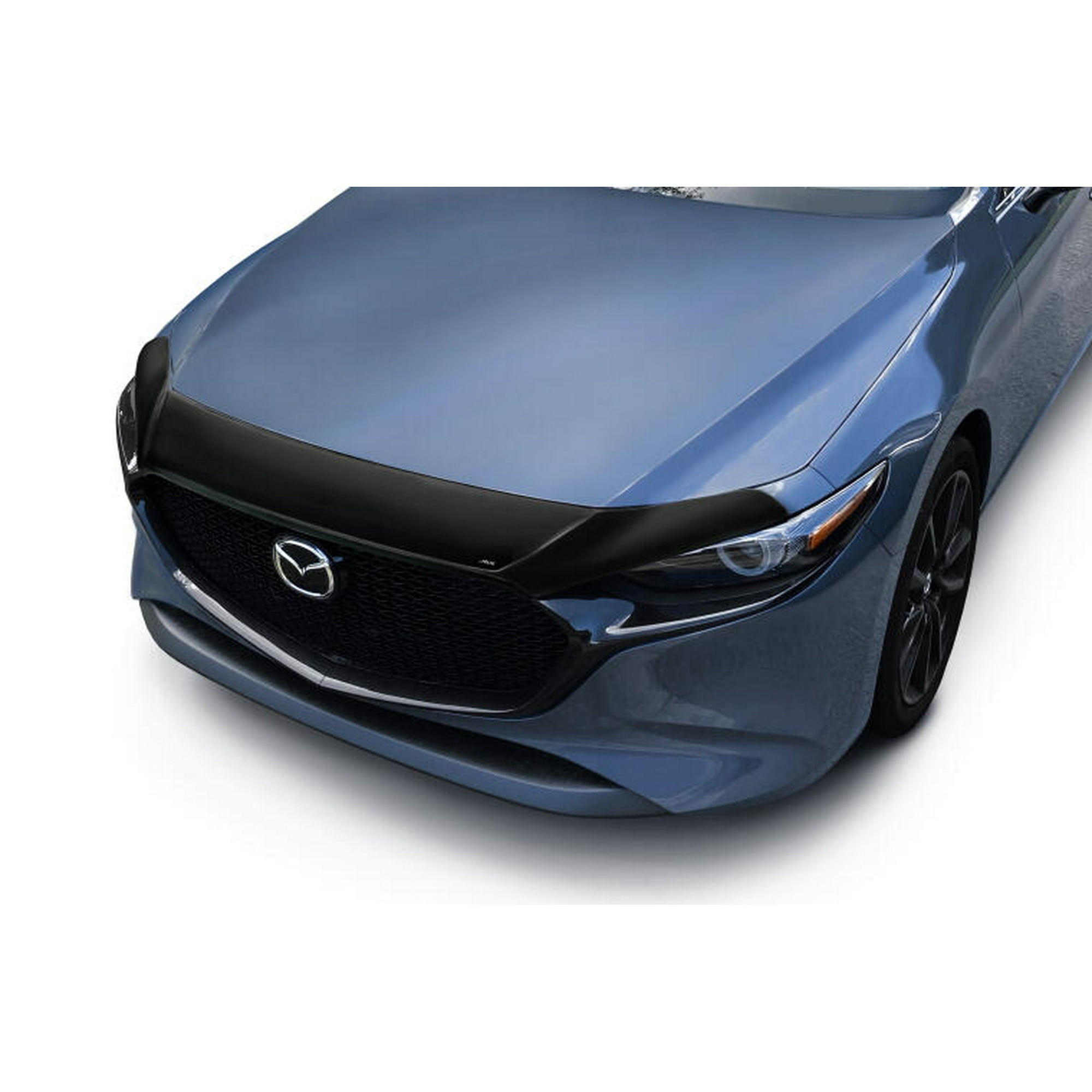 Fits 2019 2021 Mazda 3 Auto Ventshade Bug Shield 322179 Aeroskin Low Profile Smoke Acrylic Without Fender Eyebrows Walmart