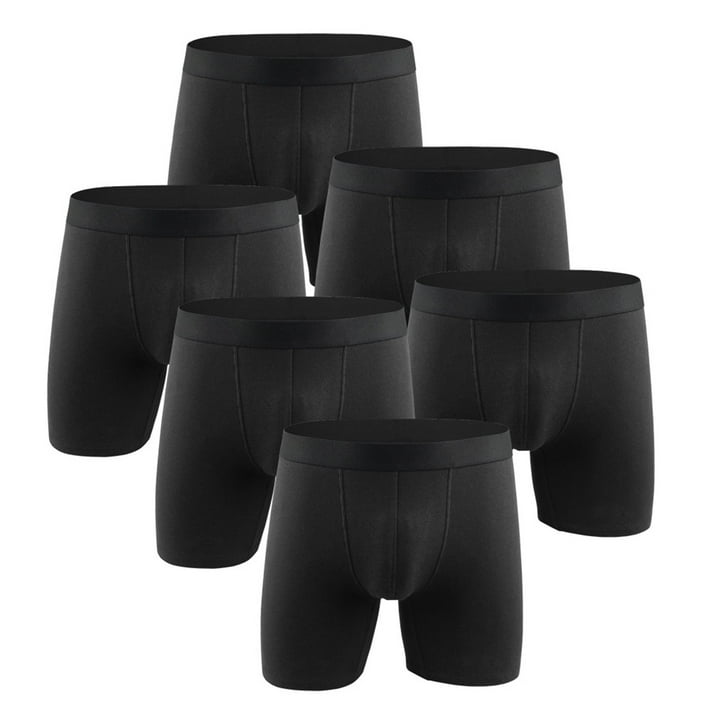 Penkiiy Men's Underwear Cotton Large Size Fit Men's Boxer Underpants ...