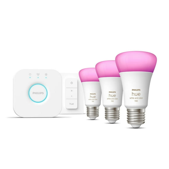 Philips Hue StiWa White & Color Ambiance E27 3er Starter Set + DS 75W