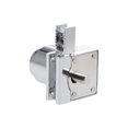 thumbnail image 3 of Unique Bargains Push Lock for Sliding Glass Cabinet Door Fits 5mm Thick Keyed Alike 2 Pcs, 3 of 5