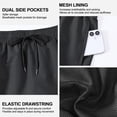 thumbnail image 6 of 3 Pack Men's Swim Trunks Shorts with Mesh Lining Quick Dry Breathable Pockets for Summer Beach, 6 of 10