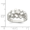 thumbnail image 2 of Sterling Silver Men's Nugget Ring - Size 11, 2 of 2