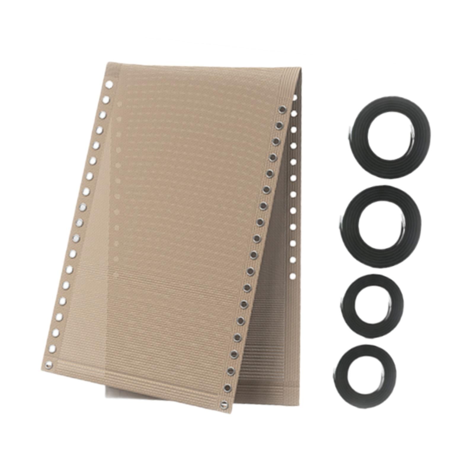 YWMJZEU Chair Replacement with Bungee Cord Kit,Breathable, ,Folding Mesh Repair Kit for Khaki