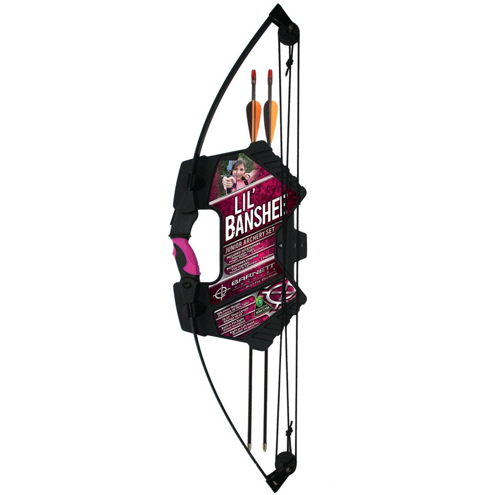 Sports & Outdoors Lil Banshee Jr. Archery Set, Pink Walmart