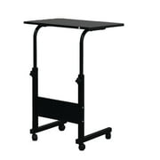 Ktaxon Computer Desk Home Office Study PC Laptop Writing Table Height Adjustable, for Office & Home, Black