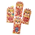 thumbnail image 2 of Tnarru 4x New Year Red Envelopes Dragon Red Envelopes Traditional Gifts Red Pockets Spring Festival Envelopes for Graduation Wedding B, 2 of 8
