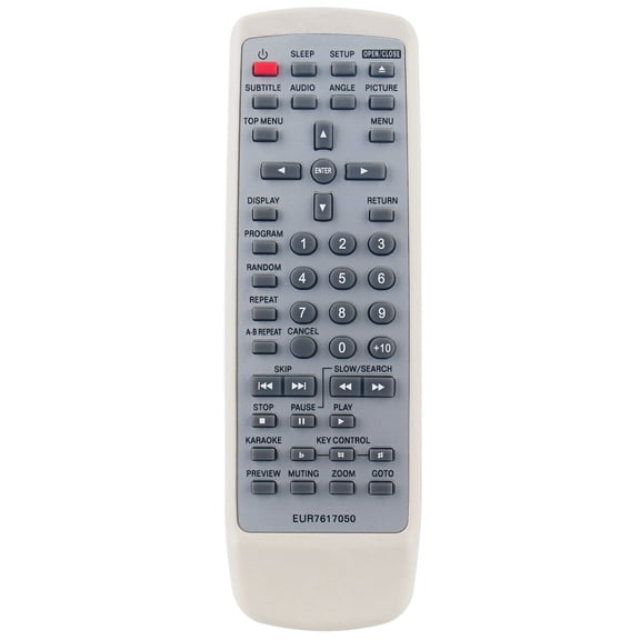 New EUR7617050 Replace Remote Control for Panasonic DVD Player DVD-RV2 DVD-RP628
