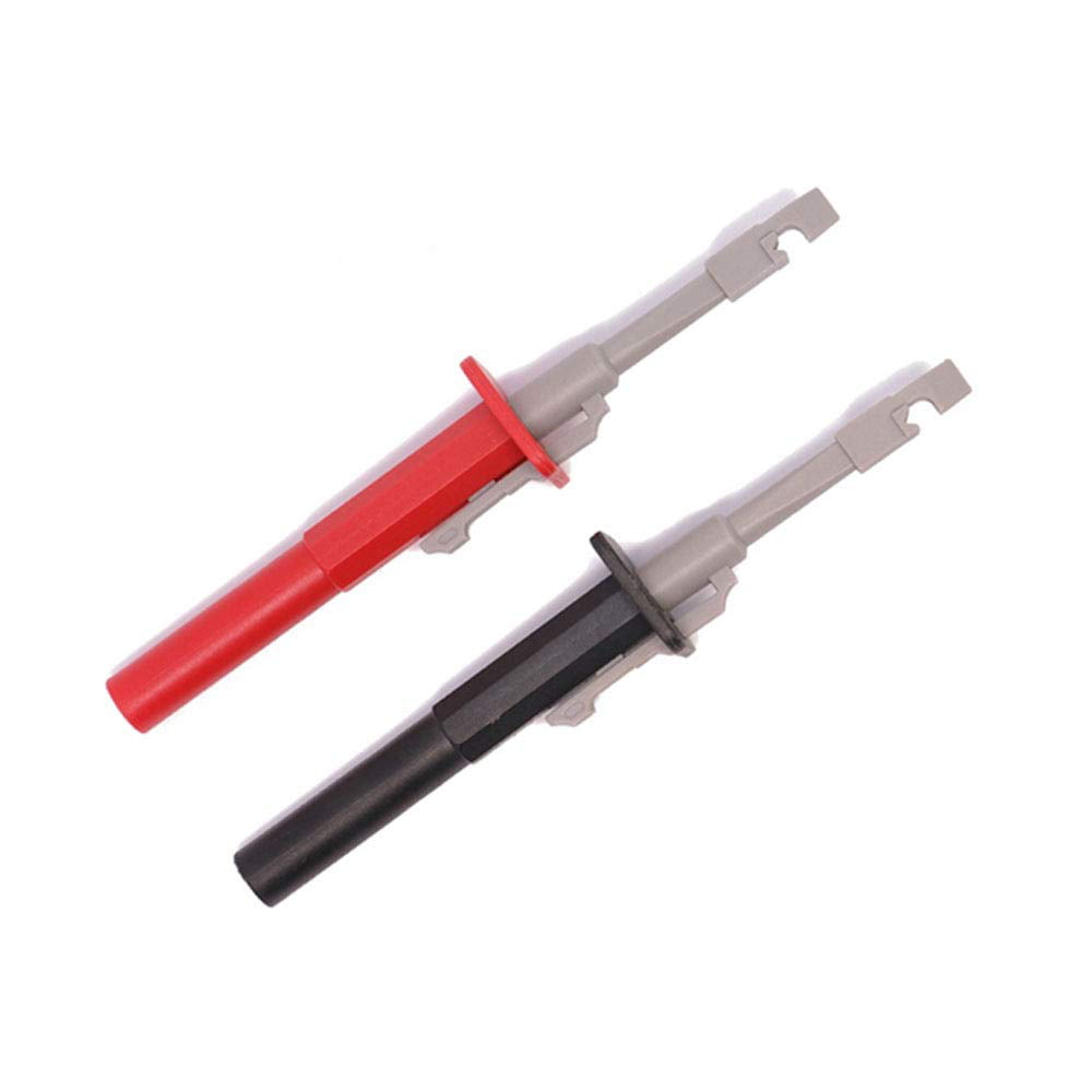 2Pcs Safety Test Clip Insulation Piercing Probes For Car Circuit Detection Set_N 