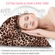 thumbnail image 3 of Fundas de almohada de seda LYSHIN Mulberry Queen Size Leopard Brown, 3 of 7