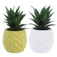 thumbnail image 4 of Cheers.US Resin Potted Artificial Succulent Decoration Fake Pineapple Plant Office Bathroom Tabletop Shelf Kitchen Home Decor Desk Outdoor Decoration, 4 of 7