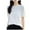 White, variant on Kovlvoll Women's Tops Crewneck Short Sleeve T-Shirts Loose Casual Lightweight Comfy Solid Color Top with Pockets